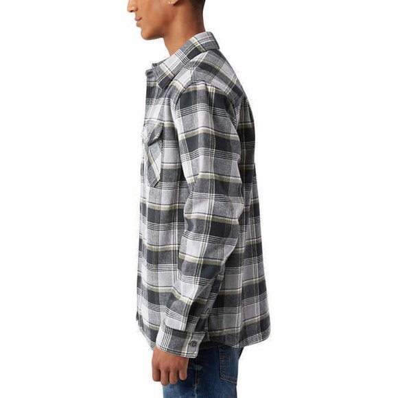 Lee Men’s Flannel‎ Shirt Jacket - Picture 1 of 7